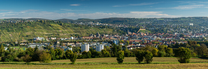 Panorama von Esslingen