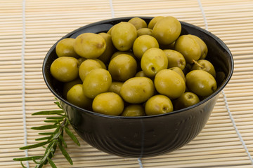 Green olives