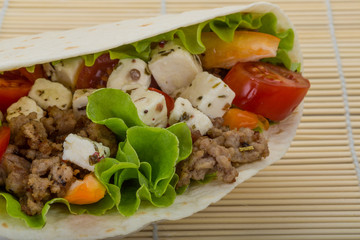 Pork tortilla