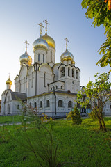 Fototapeta na wymiar Cathedral of Nativity of Mary in Conception convent in Moscow vi