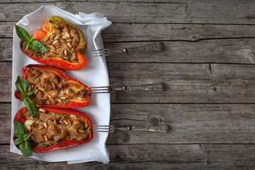 Bell Peppers Stuffed