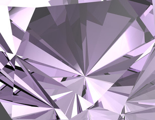 Obraz premium Background of jewelry gemstone. Facet