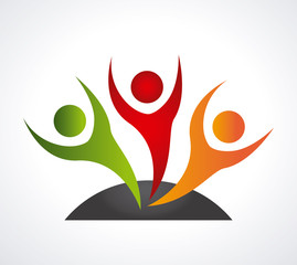 Fototapeta premium People design