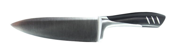 isolated knife on white background