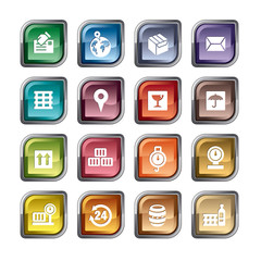 Logistics and Transport Icons