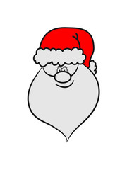 Weihnachtsmann weihnachten Zipfelmütze freundlich