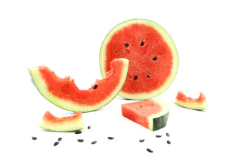 Watermelon isolated on white background