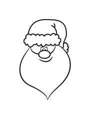Weihnachtsmann weihnachten Zipfelmütze freundlich