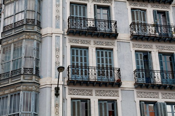 Fototapeta premium Façade d'immeuble ancien