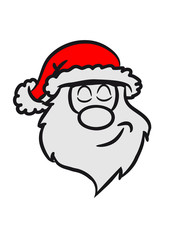 Weihnachtsmann weihnachten Zipfelmütze cool