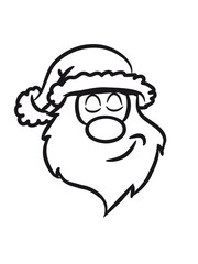Weihnachtsmann weihnachten Zipfelmütze cool