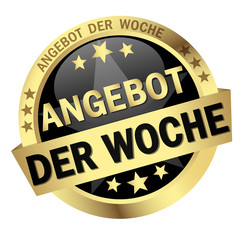 Button with banner Angebot der Woche