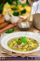 A Plate of Sorrel Soup