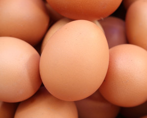 fresh eggs for sale at a market