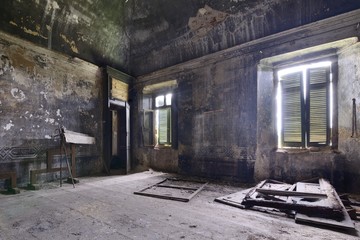 Old abandoned room