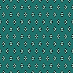 Seamless diamond pattern vector