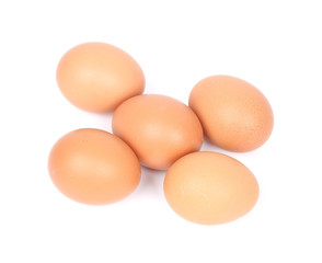 egg on a white background