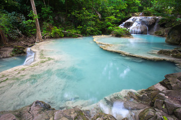 Erawan waterfall National Park Kanjanaburi,Thailand