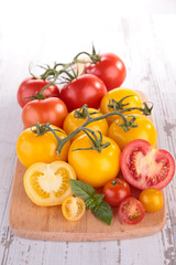 fresh tomatoes on board