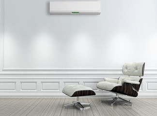 Stanza con aria condizionata