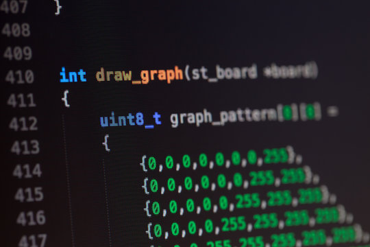 C computer language source code
