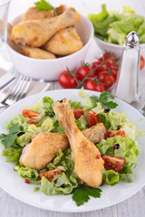 fried chicken leg