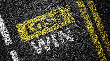 win not loss on the asphalt road