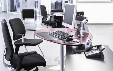 Großraumbüro, Arbeitsplatz