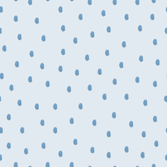 Seamless background with shabby watercolor dots