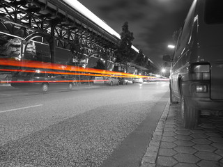 Wettrennen bei Nacht