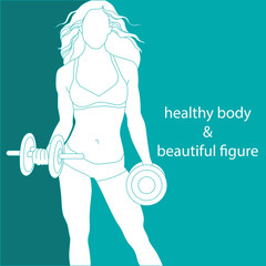 healthy body and beautiful figure