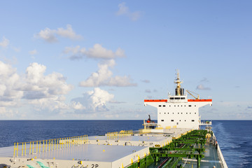 Fototapeta premium Bulk carrier underway