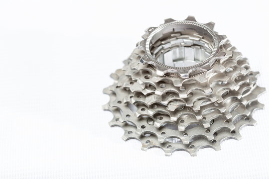Bicycle cassette - Stock Image