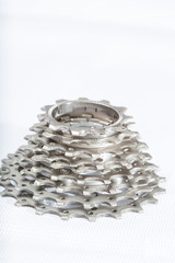 Bicycle cassette - Stock Image
