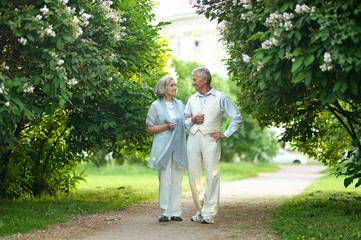 Fototapeta premium nice mature couple