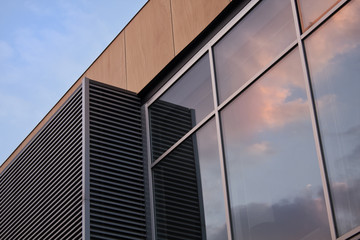 Fototapeta na wymiar Modern building exterior