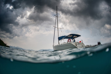 Fototapeta premium Sail boat