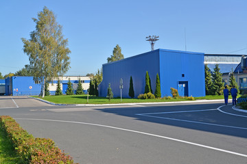 The territory of modern plant in Kaliningrad