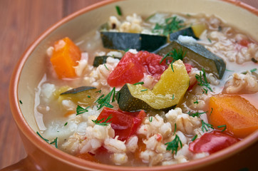 Zuppa d’orzo