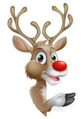 Cartoon Christmas Reindeer