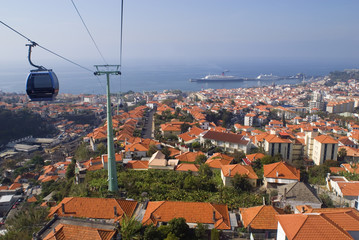 funchal town and port,madeira