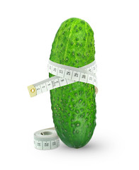 cucumber with meter