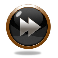 scroll circular icon on white background