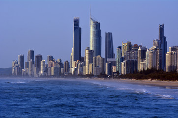 Obraz premium Surfers Paradise Skyline -Queensland Australia