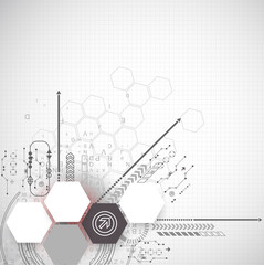 Obraz premium New technology business background