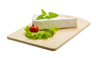 Brie cheese with thyme