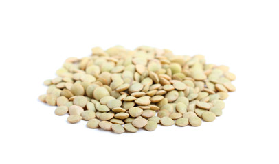 Dry lentil close-up.