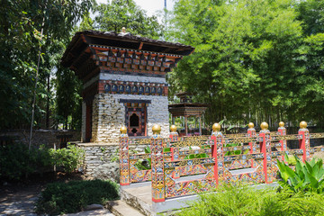 the design of bhutan bridge and building