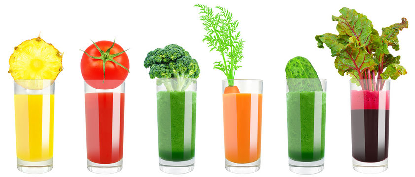 vegetable and fruit juice