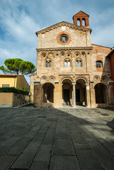 Fototapeta premium Abbazia di San Zeno, Chiesa, Pisa